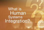 Click to visit the What is Human System Integration? Website