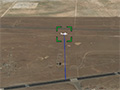 Click to see an image of AOL visual monitors of a live aircraft during a flight test at NASA Armstrong Research Center